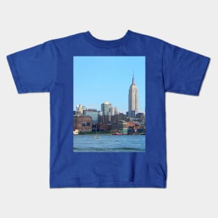 Manhattan Skyline as Seen From Hoboken, NJ Kids T-Shirt